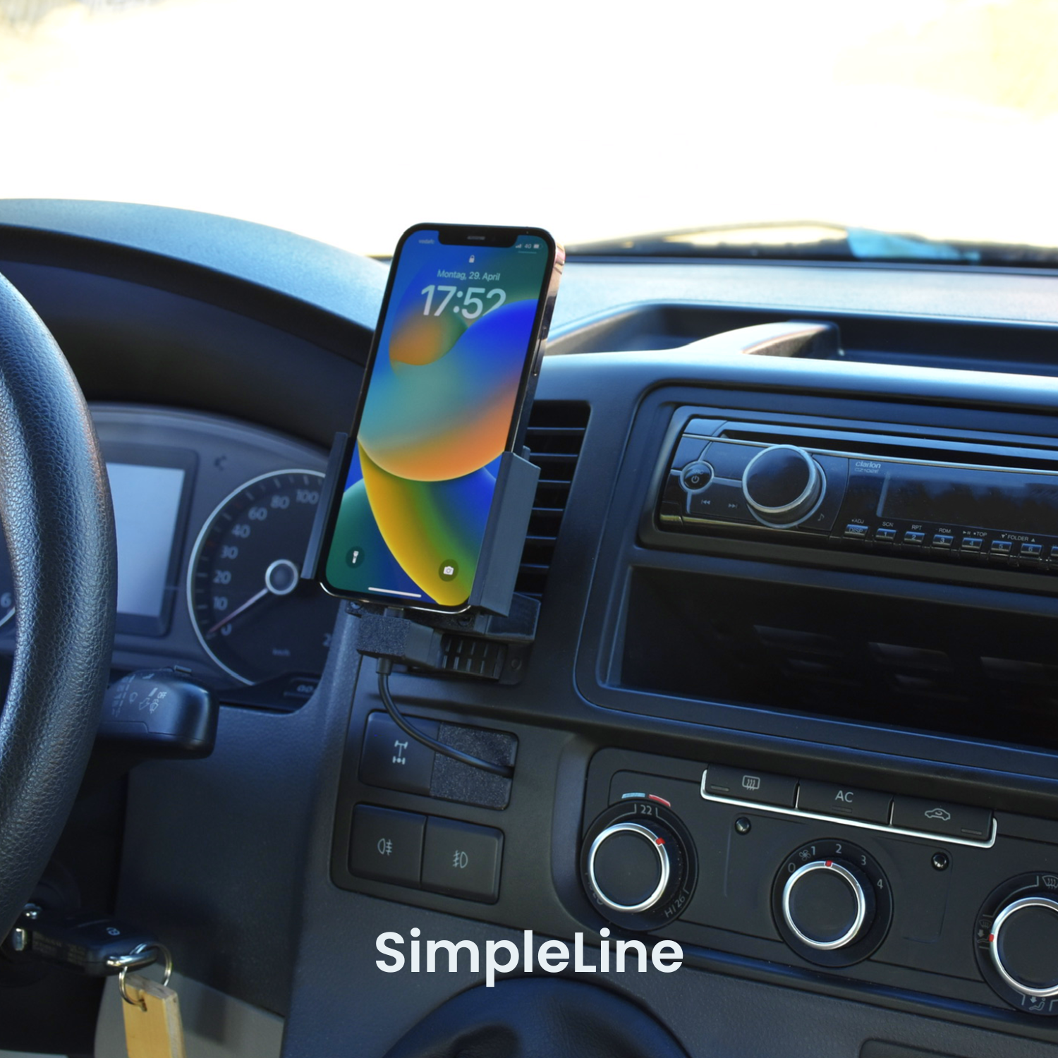 beev.holder VW T5.2 Phone Mount