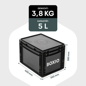BOXIO WASH PLUS | Mobiles Waschbecken mit Campingdusche