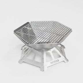 BOXIO FIRE I Feuerschale mit Grill