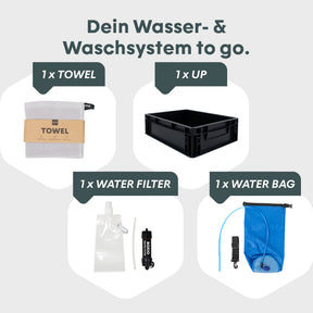BOXIO WASH UP I Eurobox mit Wasserfilter