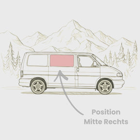Schiebefenster Mitte VW T4