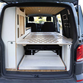 MobyOne Bettsystem für 2er Sitzbank inkl. Vanmade Matratze für VW T5-T6.1