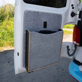 Verkleidung Heckklappe / Flügeltür "Stuhlgarage" inkl. Staufächer T5-T6.1
