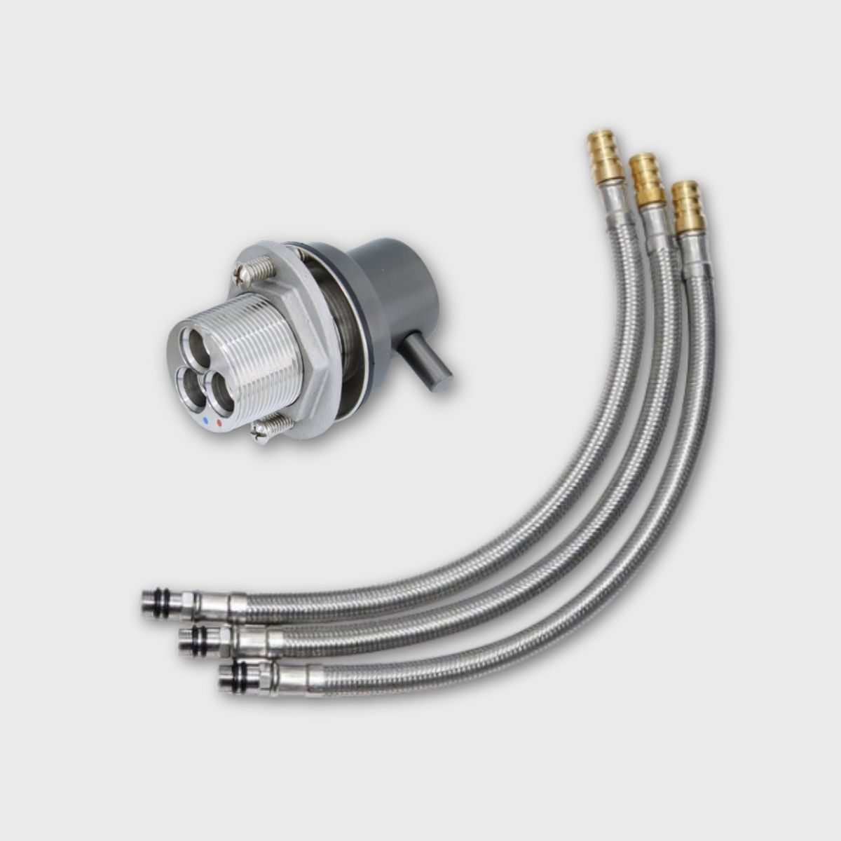 Queensize Camper Warmwasser Mischer Einzeln [Dark Edition]