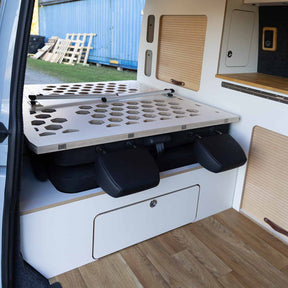 MobyOne Bettsystem für 2er Sitzbank inkl. Vanmade Matratze für VW T5-T6.1