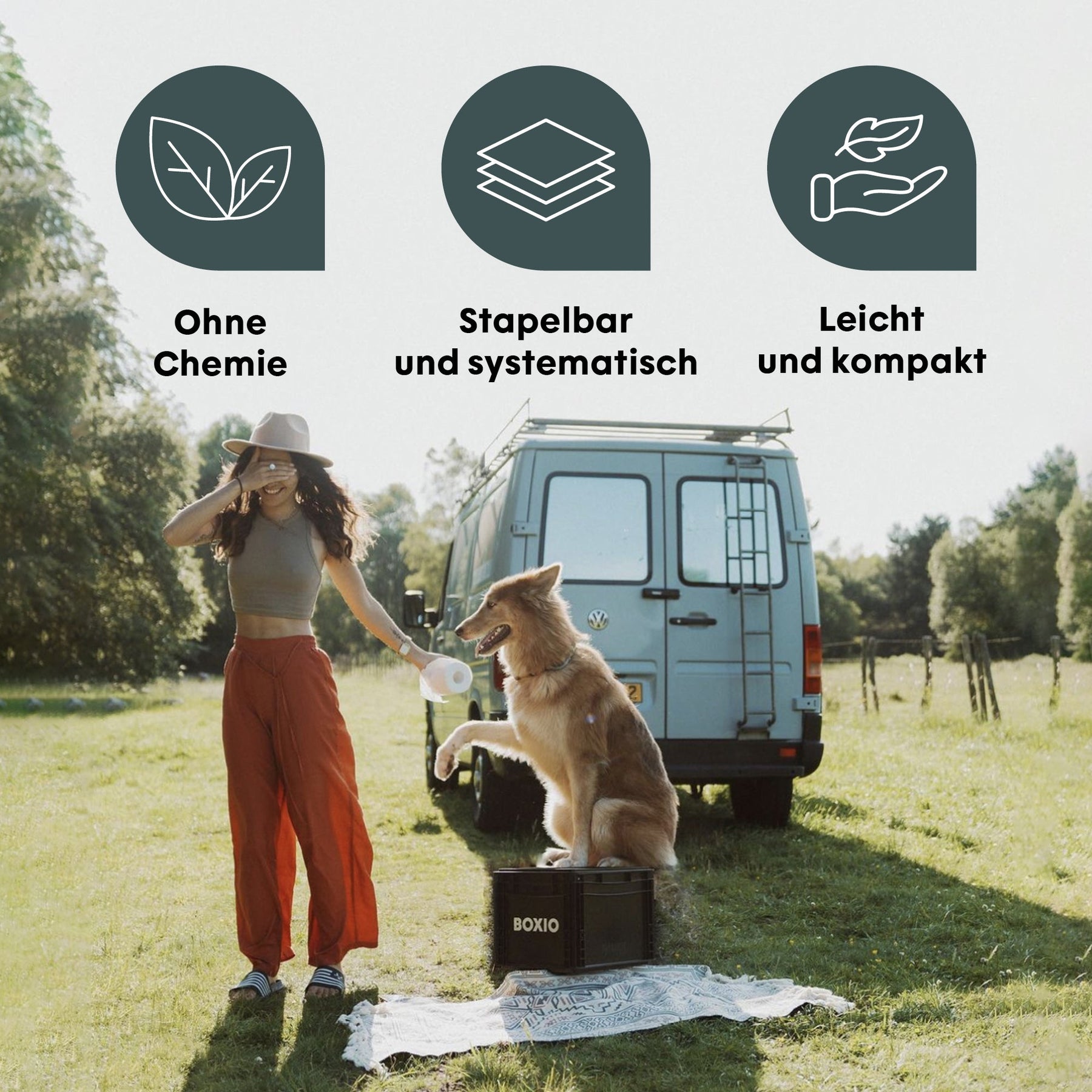 BOXIO TOILET MAX+ | Trenntoilette Komplettset
